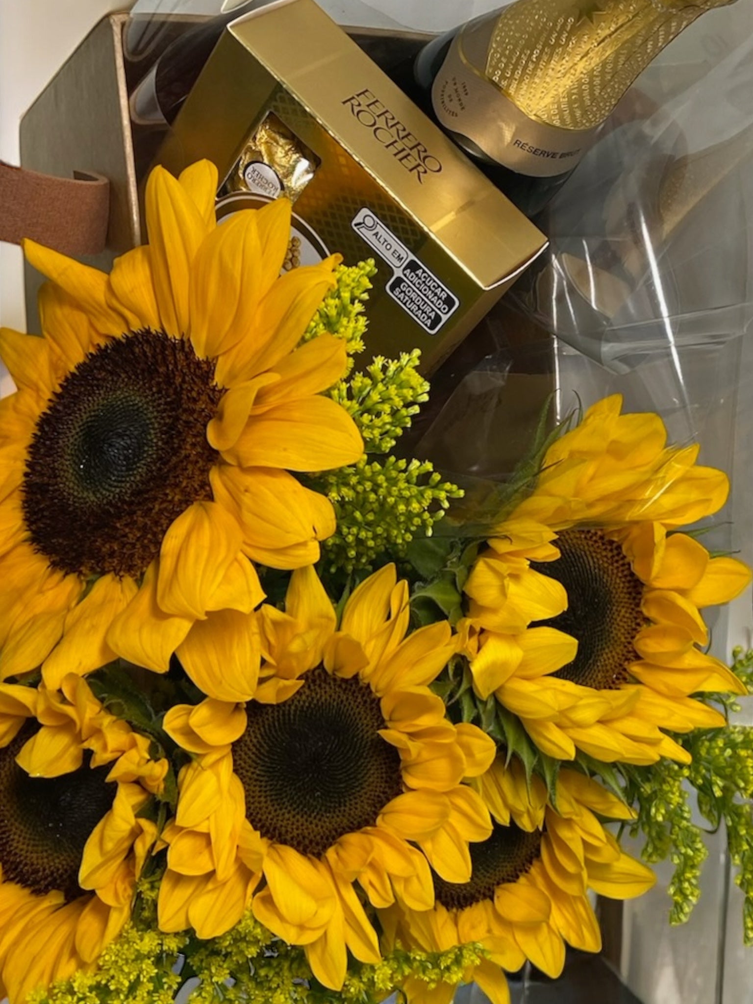 Bolsa Rouge Girassóis - Edição Celebração