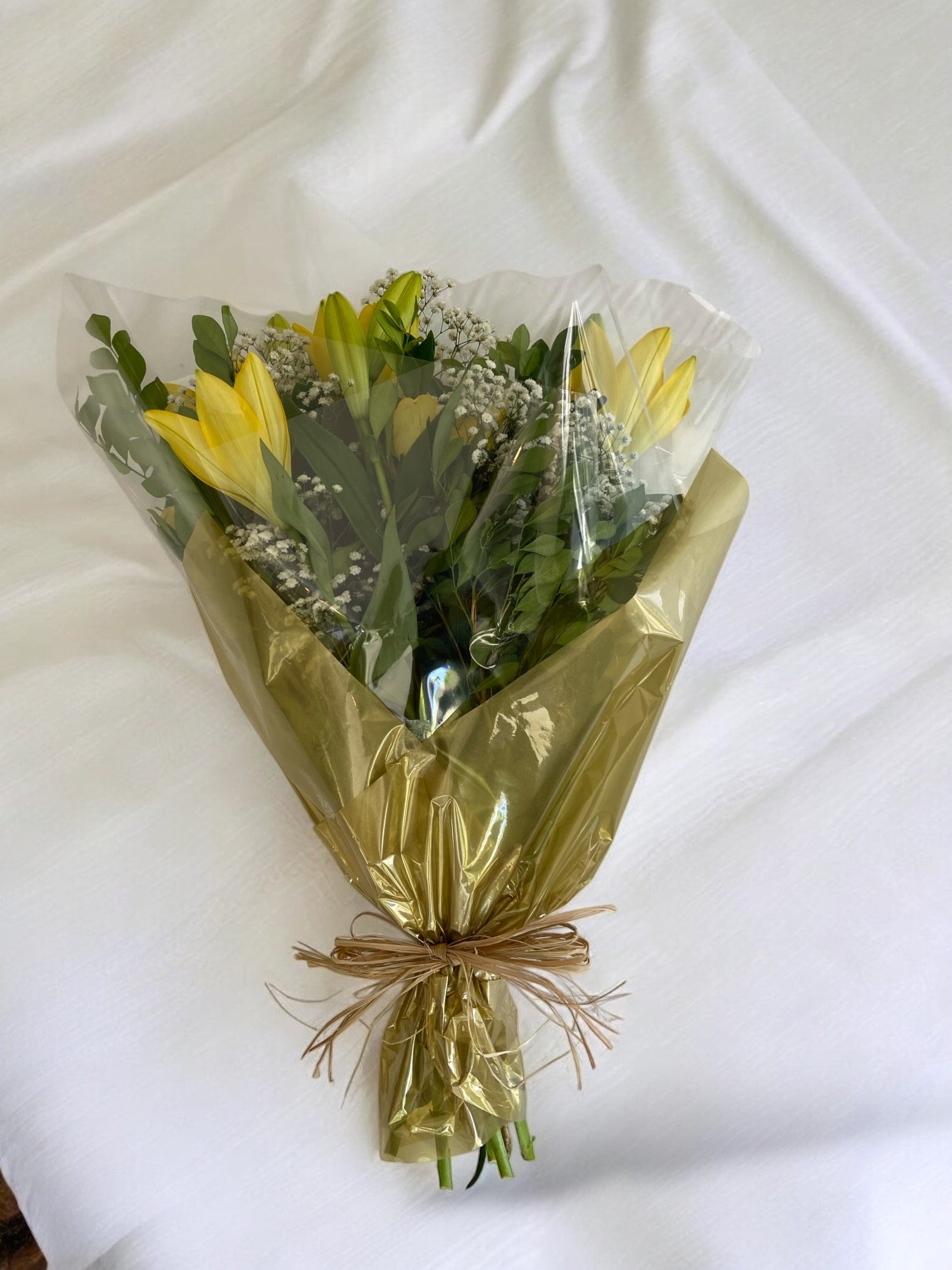 Buquê de Lírios Amarelos
