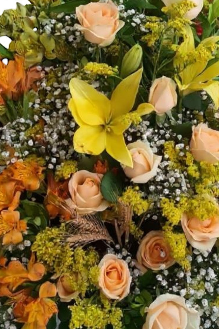 Arranjo Aurora Dourada