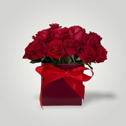 Box com 40 Rosas Vermelhas
