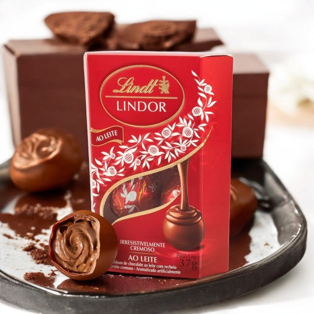 Lindt Lindor Ao Leite 37g