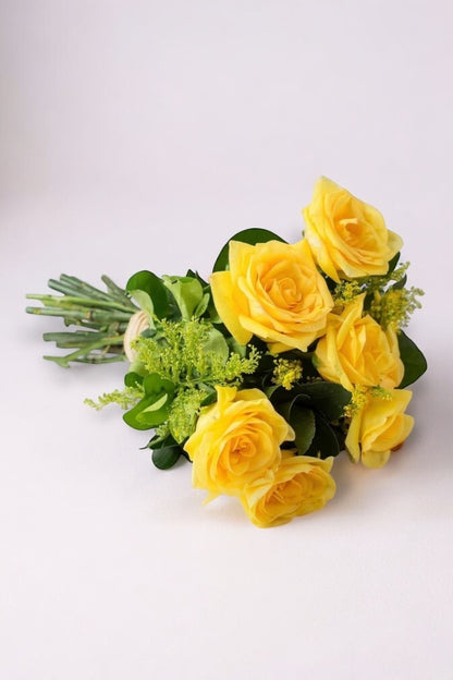 Cone de Rosas Amarelas