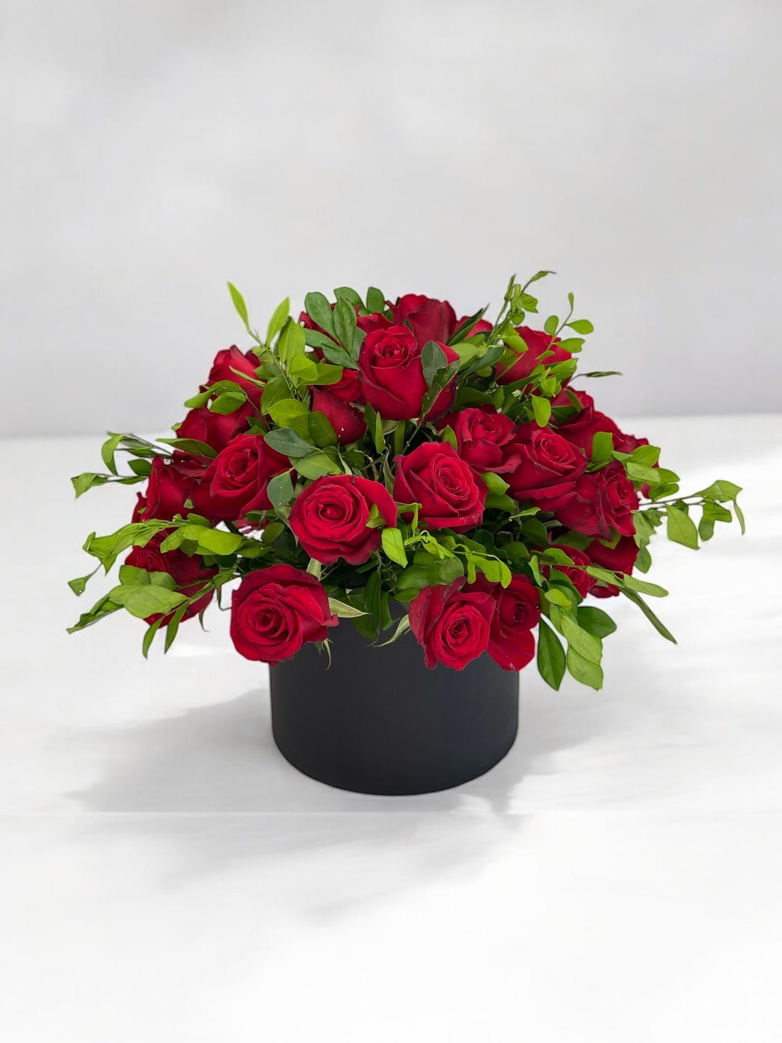 Box Elegante de Rosas Vermelhas
