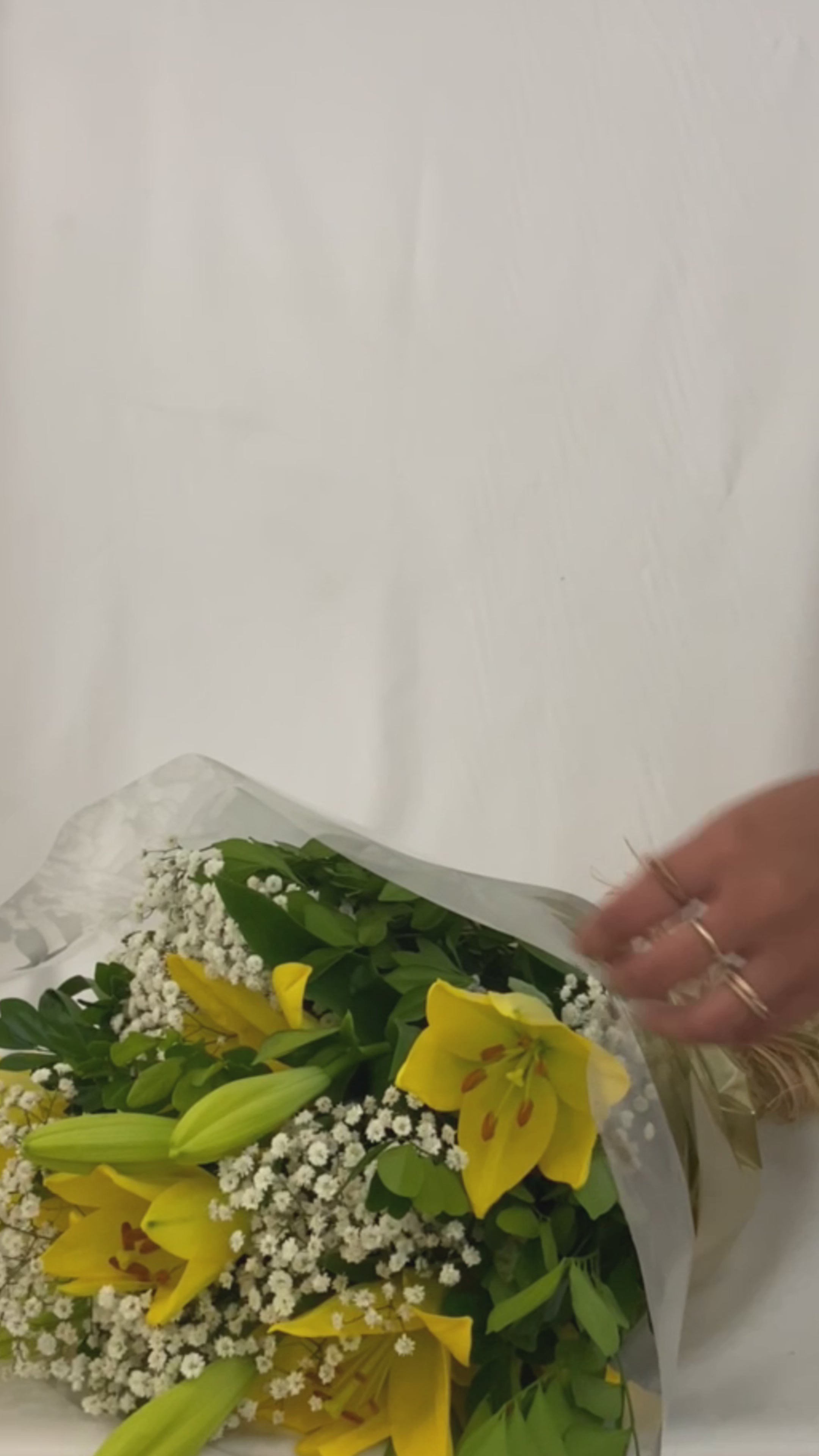 Buquê de Lírios Amarelos